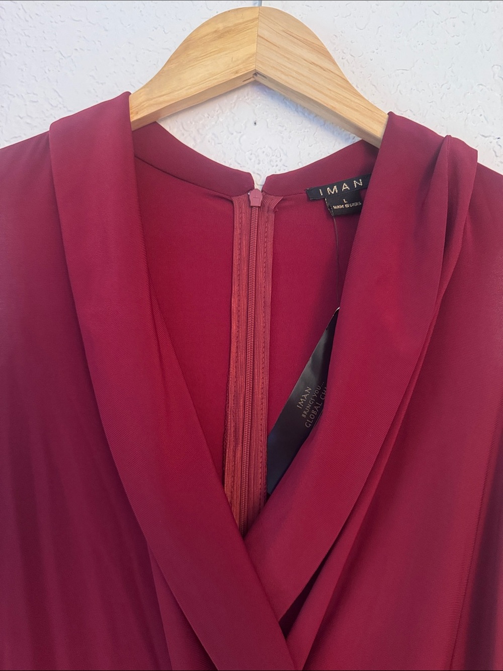 Iman Red Dress - Picture 3 of 3